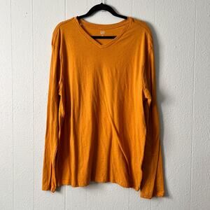 Gap Mens Long Sleeve T-Shirt Medium 100% Cotton Breathable Baselayer Normcore
